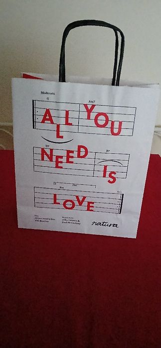 Saco de papel Natura, temático