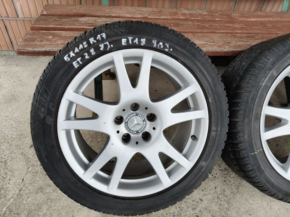 Felgi 5x112 R17 Mercedes CLS