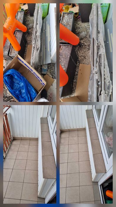 Sprzątanie balkonu po gołębiach + dezynfekcja – Katowice - Śląsk