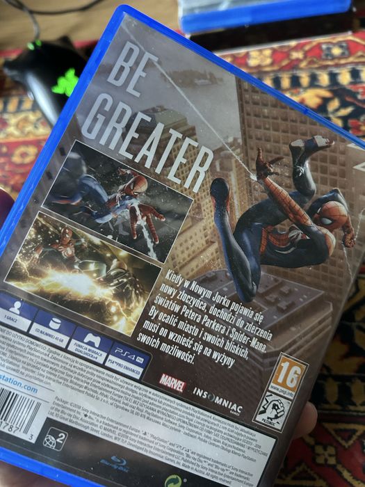 Spiderman ps4 PL