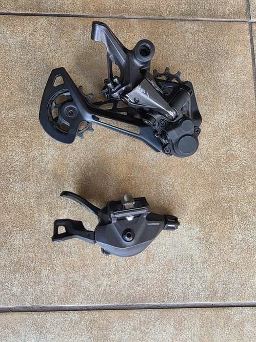 Shimano Deore XT przerzutka manetka kaseta łańcuch