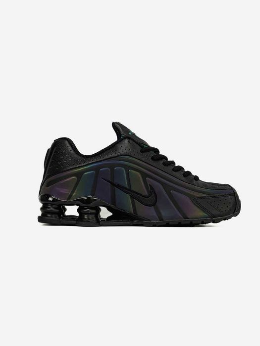 !PREMIUM! Nike Sportswear Shox R4 SE Black Seaweed Lt Lemon Twist