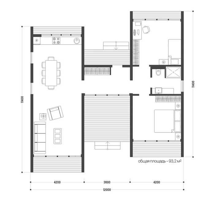Модульный дом / Домики для базы отдыха / Дачный дом / Мобильный офис