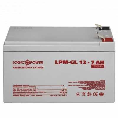 Аккумулятор  Logicpower GL AGM MG 12V 1.3\2.3\5\7\7.2\7.5\9аh
