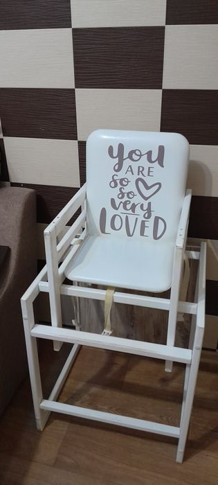 Стільчик для годування трансформер дерев'яний