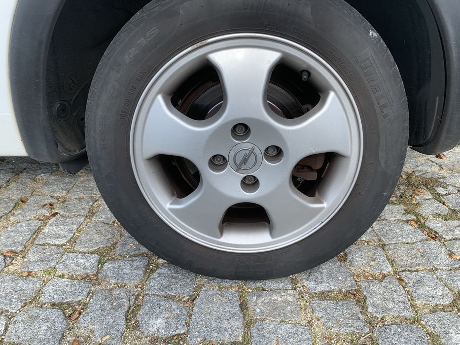 Dois jogos jantes opel 15 4x100