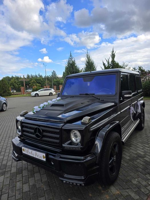 Mercedes G Klasa G wagon gelenda samochód na wynajem ślub wesele