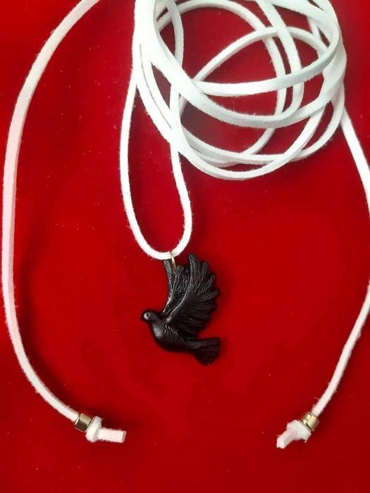 Чокер підвіска голубка горлиця пташка