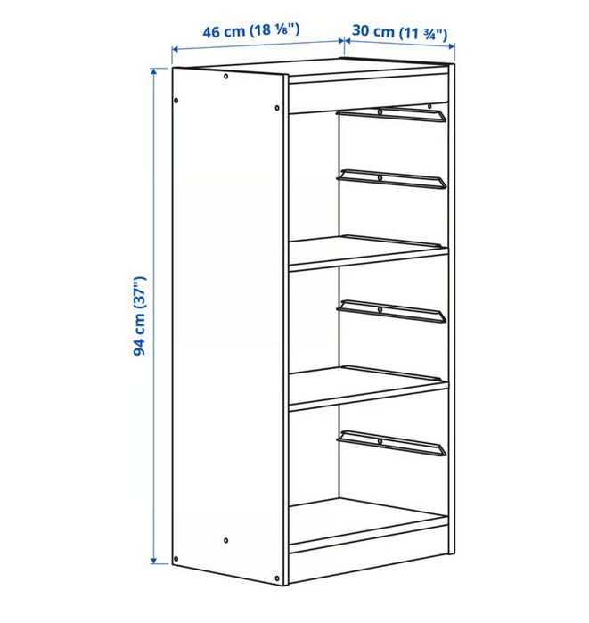 Sistema de prateleiras Trofast IKEA