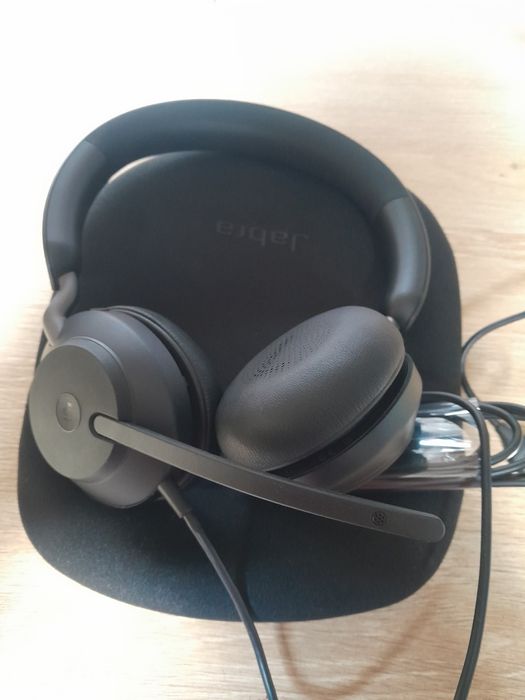 Jabra evolve 2 40 słuchawki przewodowe biurowe z mikrofonem