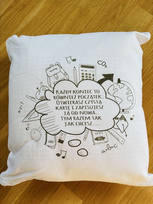 Poduszka poszewka + wypełnienie