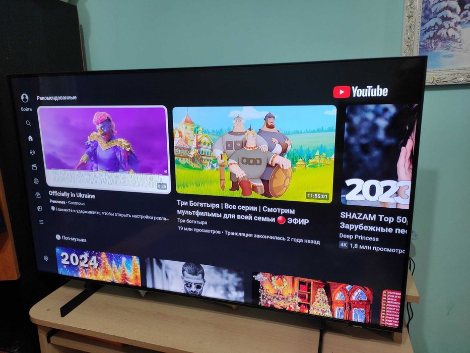 Телевизор Смарт ТВ samsung ue50au8000u Crystal UHD Диагональ 50 "