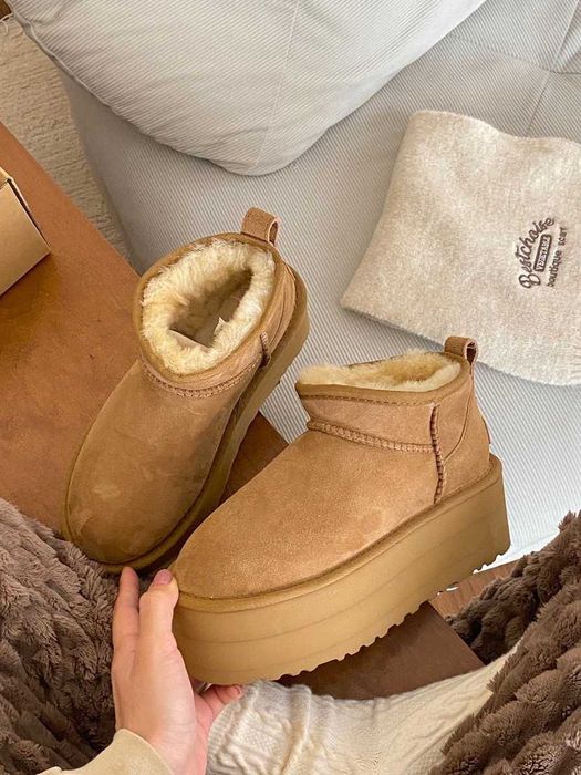 UGG Classic Ultra Mini Platform Boot Chestnut R.39