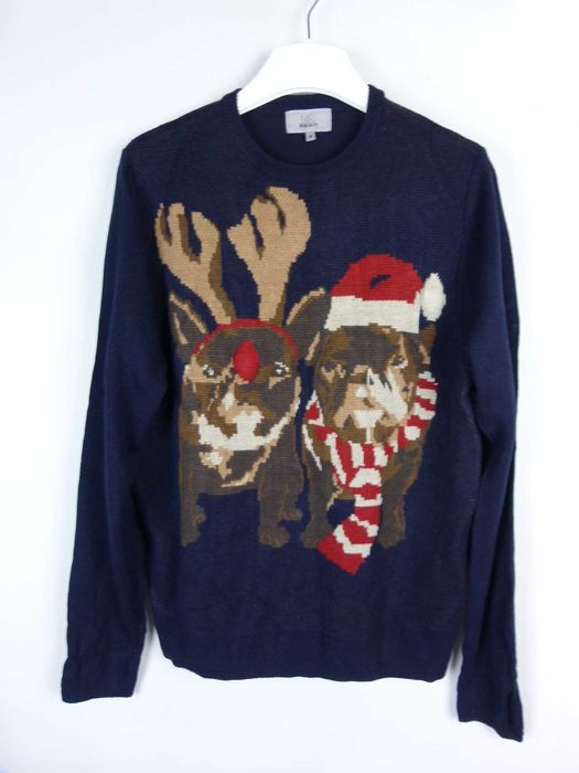 Marks Spencer męski świąteczny sweter / M regular fit