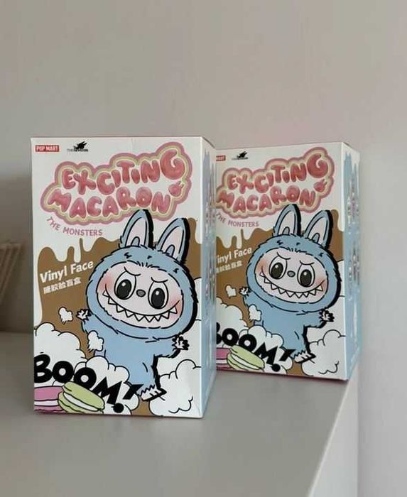 Labubu Exciting Macaron - oryginalny zestaw 6 blind boxów