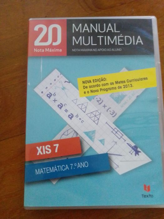 Manual + caderno de atividades, Xis 7
