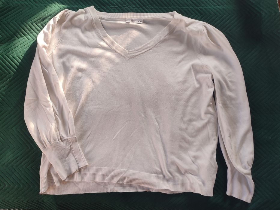 Sweter sweterek bodyflirt biały oversize