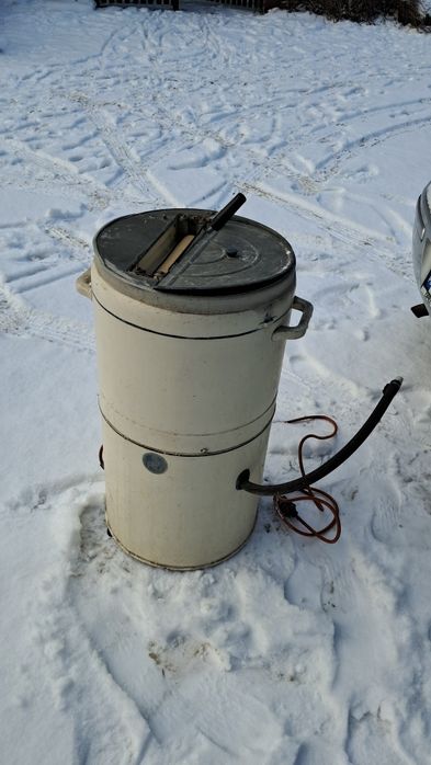 Pralka shl frania retro wirówka prl proszek polena automat