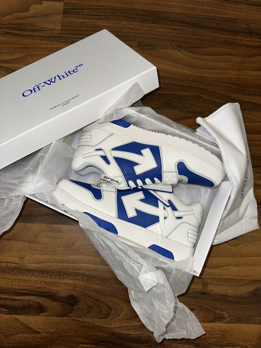 Off White Out Of Office White Blue