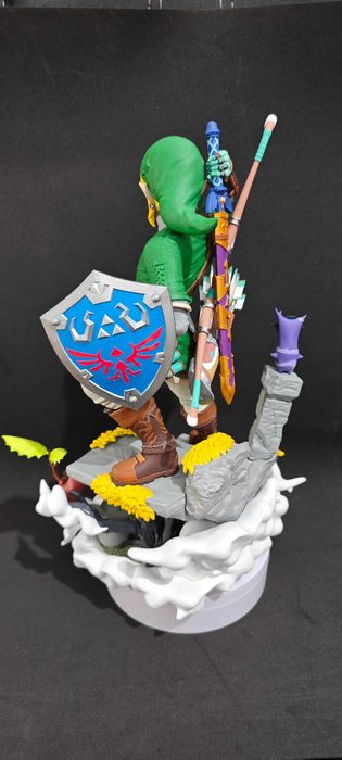 Diorama do link do zelda