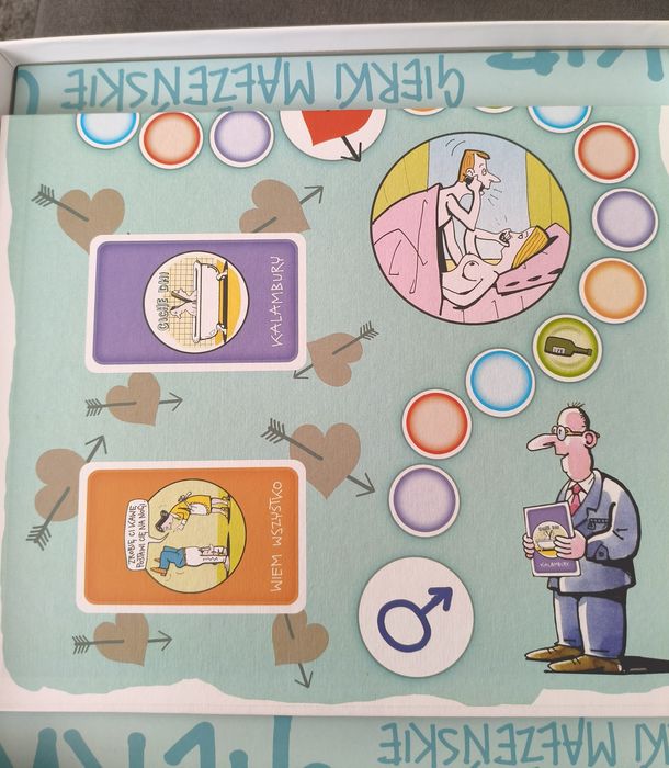 Gierki małżeńskie gra planszowa