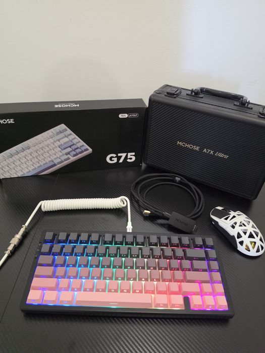 MCHOSE pack g75 keyboard + A7X Ultra mouse