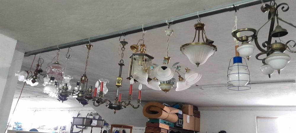 Candeeiros de teto diversos