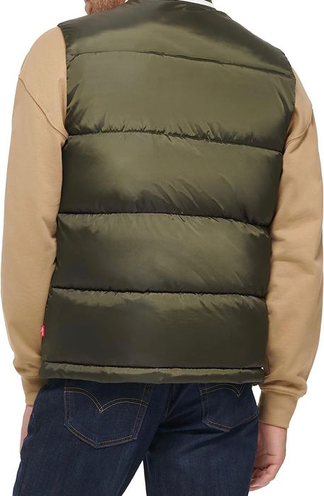 L 48 XL 50 Levis безрукавка жилет жилетка куртка бомбер хаки хакі