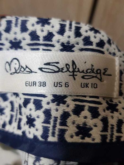 Spódniczka ze wzorem kieszenie r. S-M
