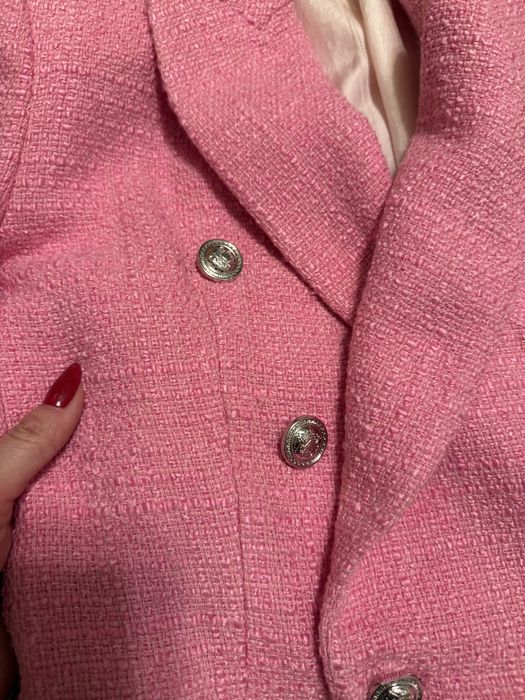 Твидовый пиджак зара С