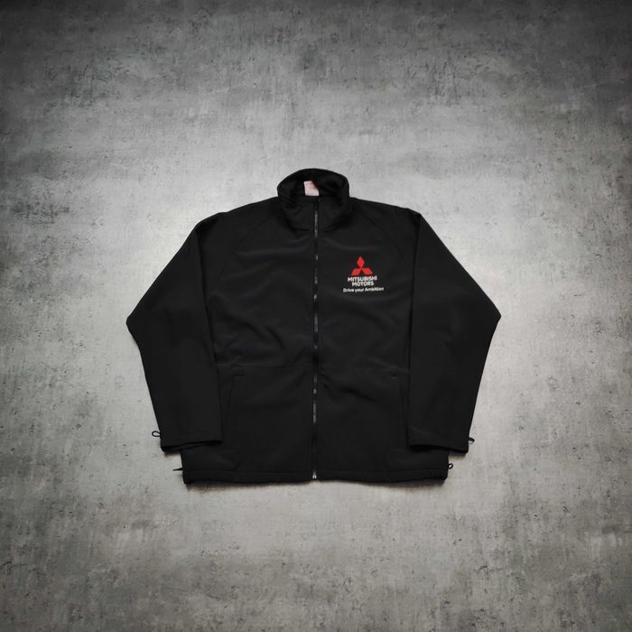MĘSKA Kurta Rozpinana SoftShell Oficjalna Result Work Mitsubishi Haft