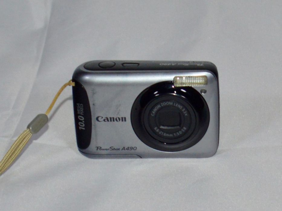 Canon PowerShot A490 10МП 3.3x компактный CCD цифровий Sony фотоапарат