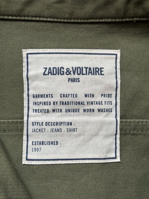 Рубашка джинсова Zadig&Voltaire р. S