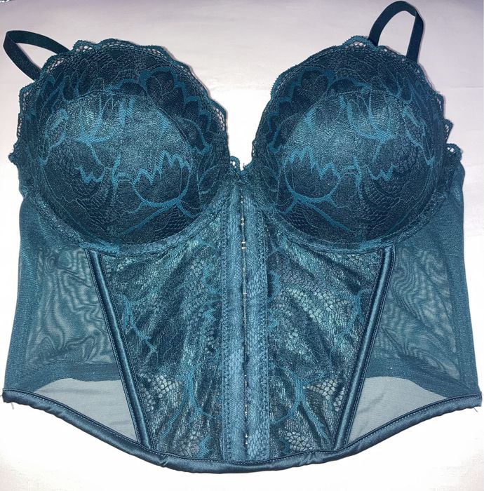 Gorset ciemnozielony PRIMARK M 75C