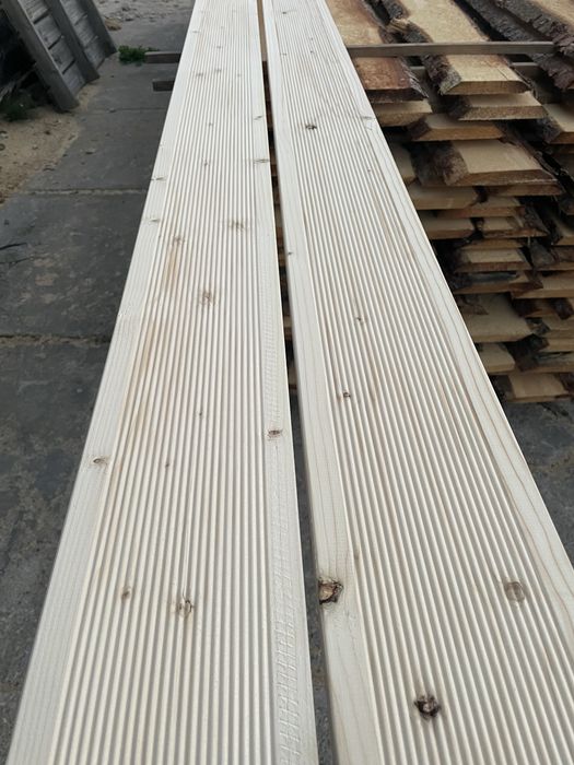 Deska tarasowa, deska świerk skandynawski, tarcica , szalówka