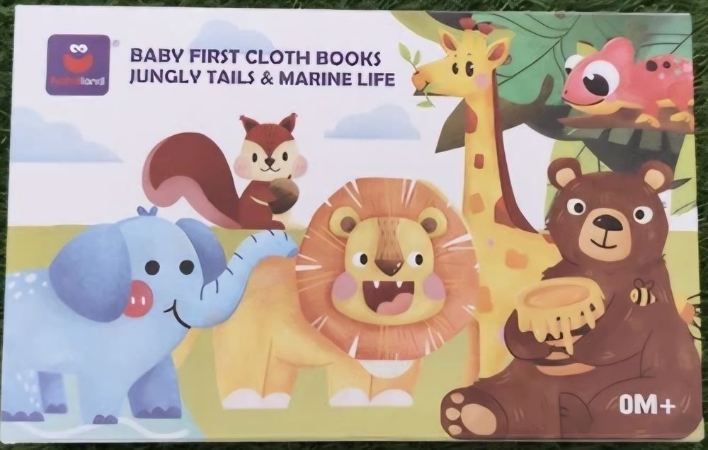 Książeczki sensoryczne materiałowe