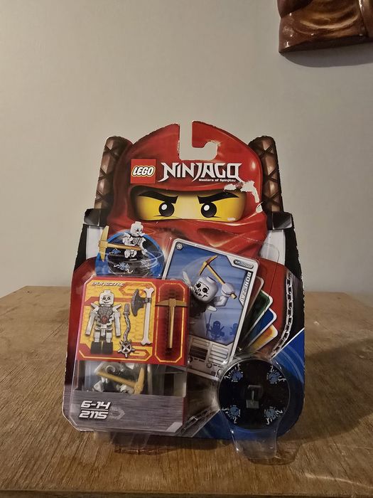 Lego Ninjago 2115 Bonezai blister z klockami model wycofany