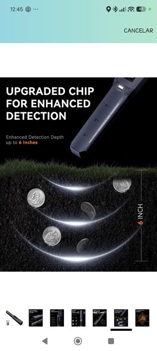 SUNPOW NXGD01 Detector de metais