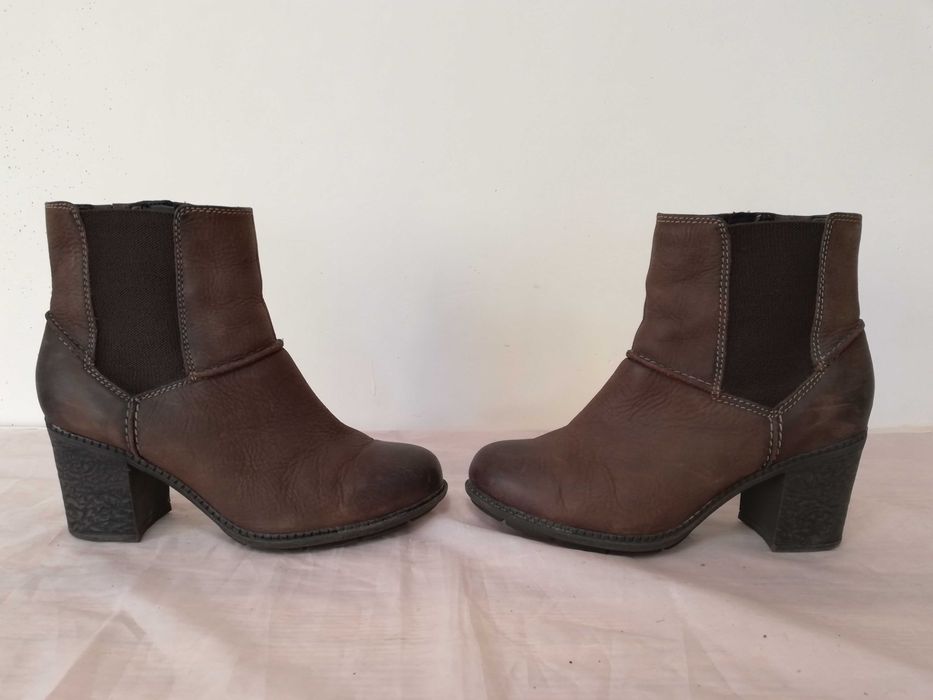 Buty botki skórzane Clarks UK 5 rozmiar 38 wkładka 25 cm