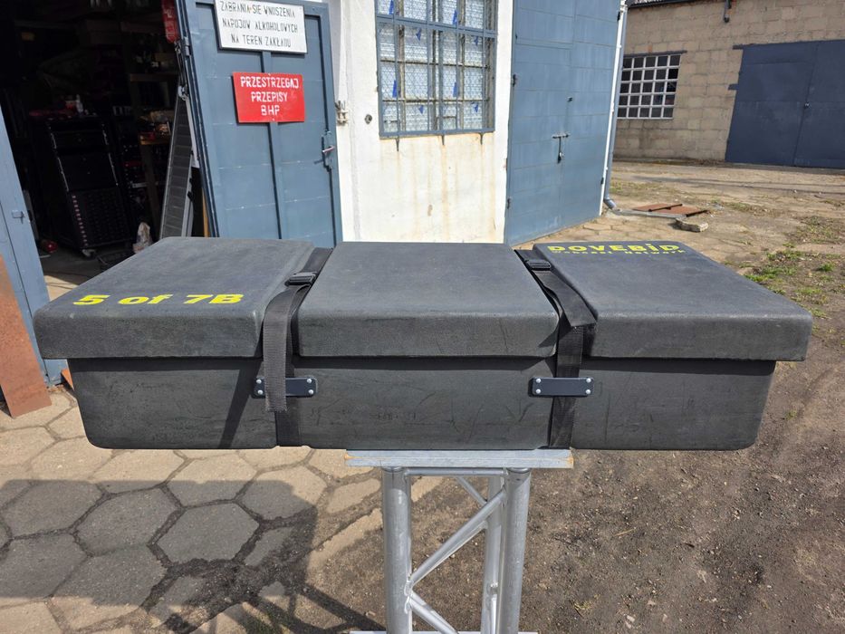 Skrzynia 115x45x25 transportowa CASE Trunk – Solidna, na Statywy/Kable