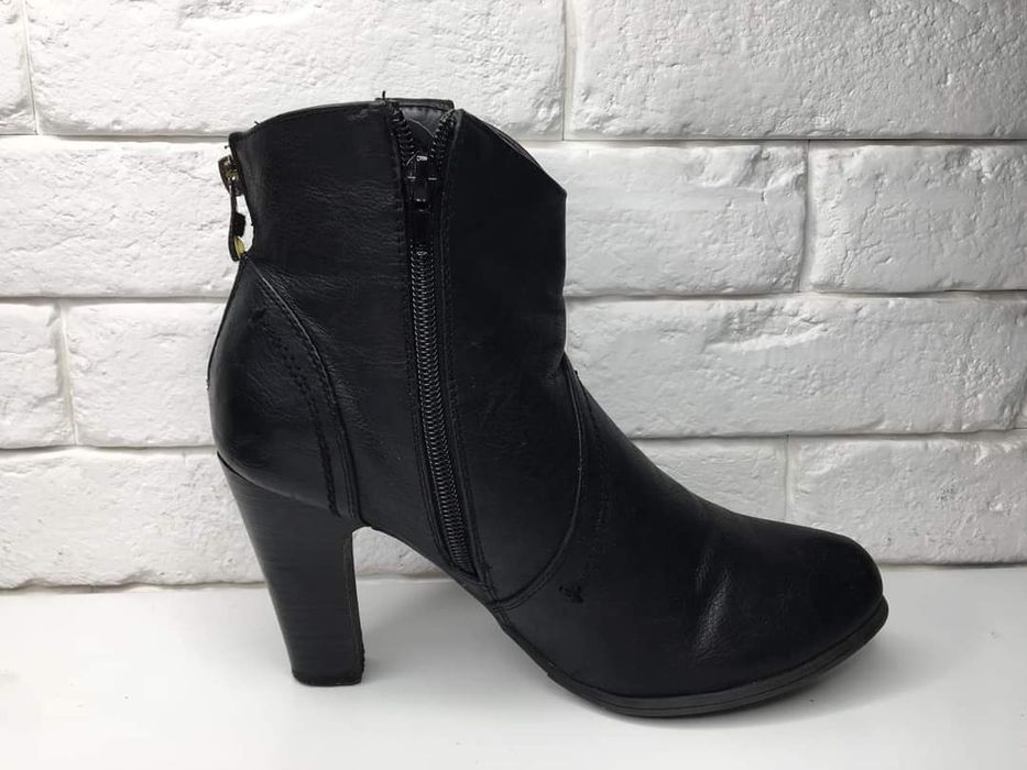 Botki delikatnie ocieplane Rozmiar 38