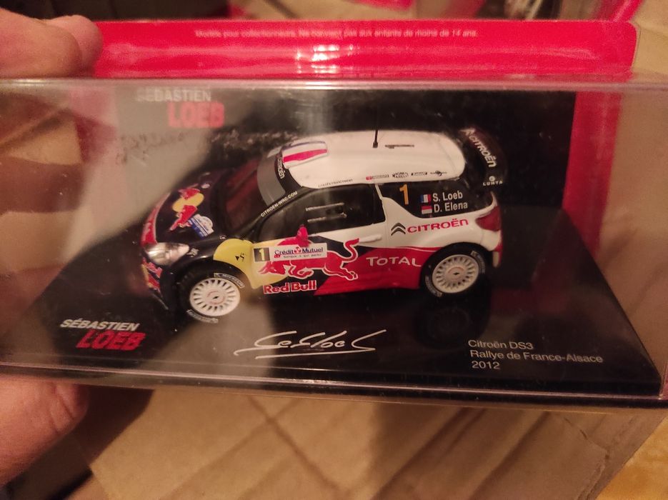 Miniaturas rali escala 1/43