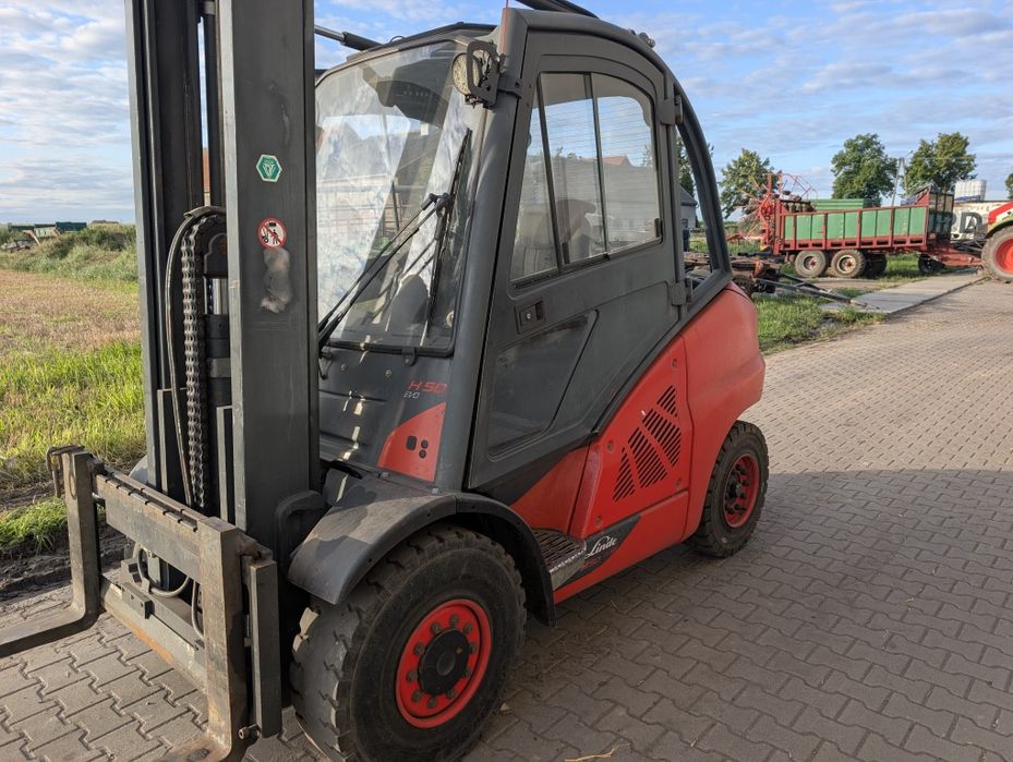 Linde h50d polecam wolny skok UDT