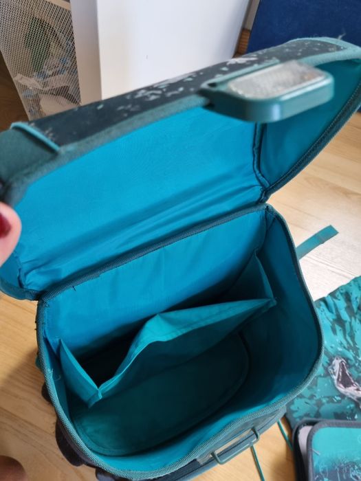 Tornister szkolny Loop Green Rex dinozaur HERLITZ KL.1-3