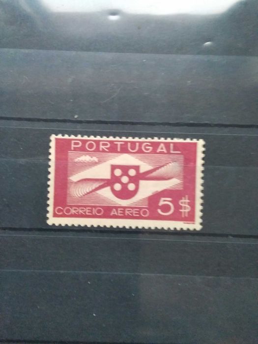 Selo da Série Correio Aério Hélice MLH