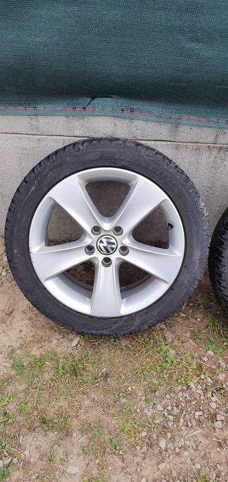 Koła m+s 5x112 17" 205/50r17 Dunlop Vw Seat Skoda Audi