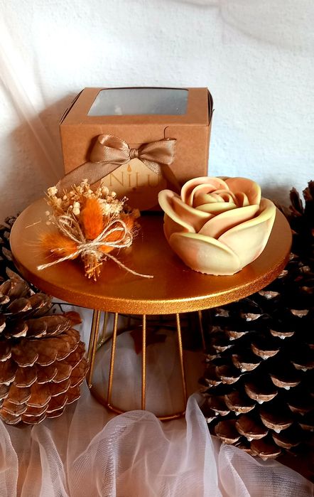Velas Artesanais Personalizadas para Lembranças de Eventos