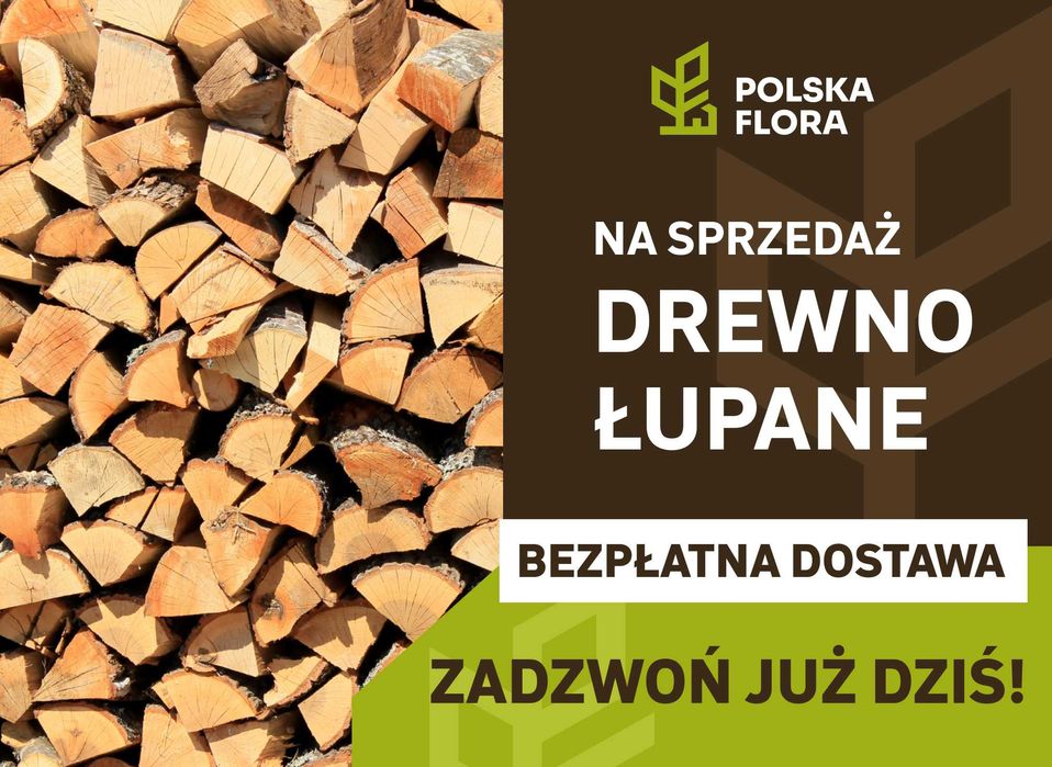 Drzewo łupane opałowe/kominkowe DARMOWA DOSTAWA