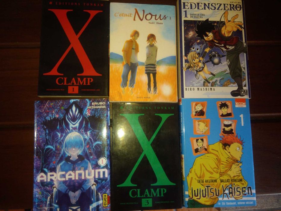 MANGA - francês e inglês