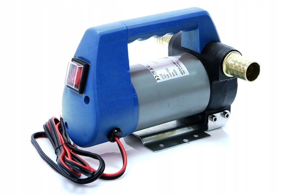 Pompa Paliwa 12V On Oleju Ropy Mini Cpn Pompka 50L + Pistolet Do